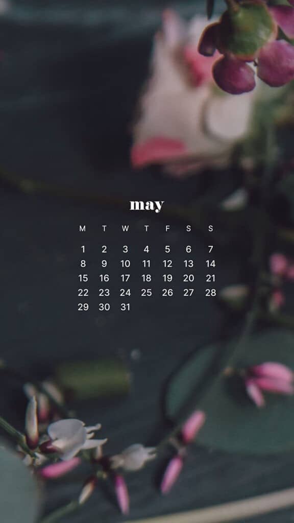 MAY 2023 WALLPAPERS – 45 FREE PHONE &#038; DESKTOP CALENDARS!, Oh So Lovely Blog