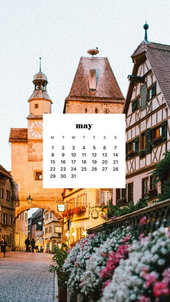 MAY 2023 WALLPAPERS – 45 FREE PHONE &#038; DESKTOP CALENDARS!, Oh So Lovely Blog