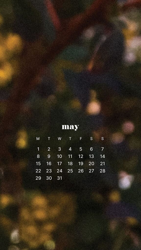 MAY 2023 WALLPAPERS – 45 FREE PHONE &#038; DESKTOP CALENDARS!, Oh So Lovely Blog