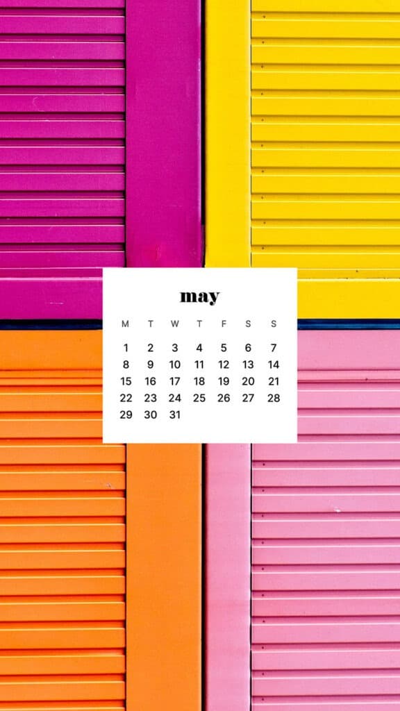 MAY 2023 WALLPAPERS – 45 FREE PHONE &#038; DESKTOP CALENDARS!, Oh So Lovely Blog