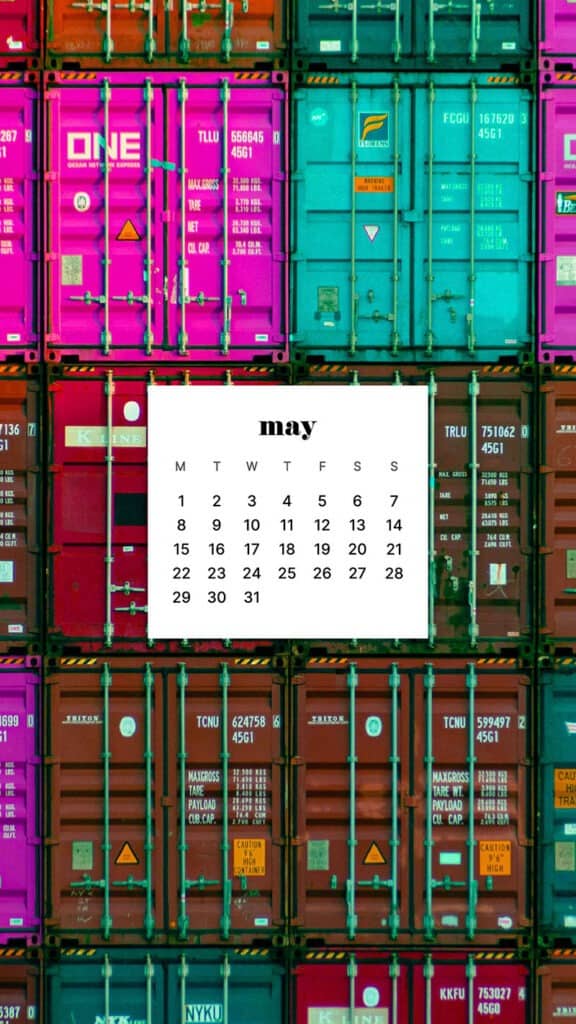 MAY 2023 WALLPAPERS – 45 FREE PHONE &#038; DESKTOP CALENDARS!, Oh So Lovely Blog