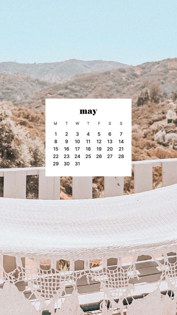 MAY 2023 WALLPAPERS – 45 FREE PHONE &#038; DESKTOP CALENDARS!, Oh So Lovely Blog