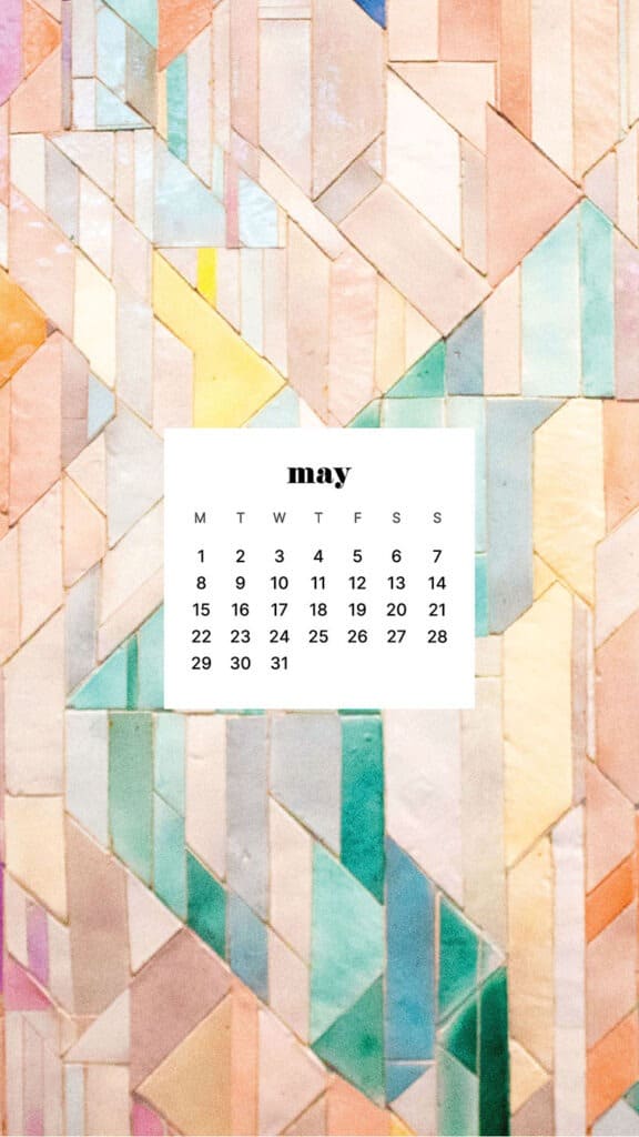 MAY 2023 WALLPAPERS – 45 FREE PHONE &#038; DESKTOP CALENDARS!, Oh So Lovely Blog