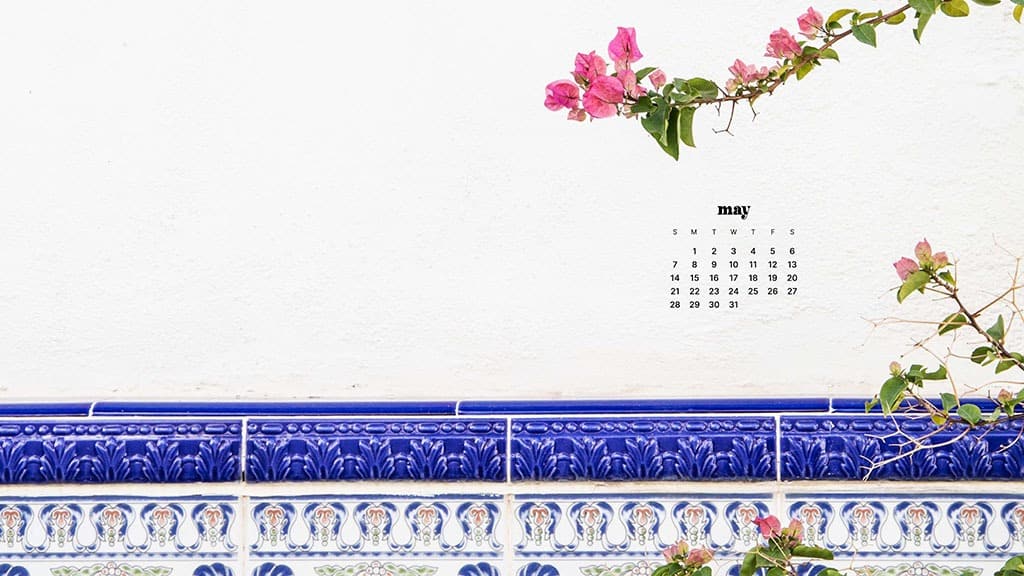 MAY 2023 WALLPAPERS – 45 FREE PHONE &#038; DESKTOP CALENDARS!, Oh So Lovely Blog