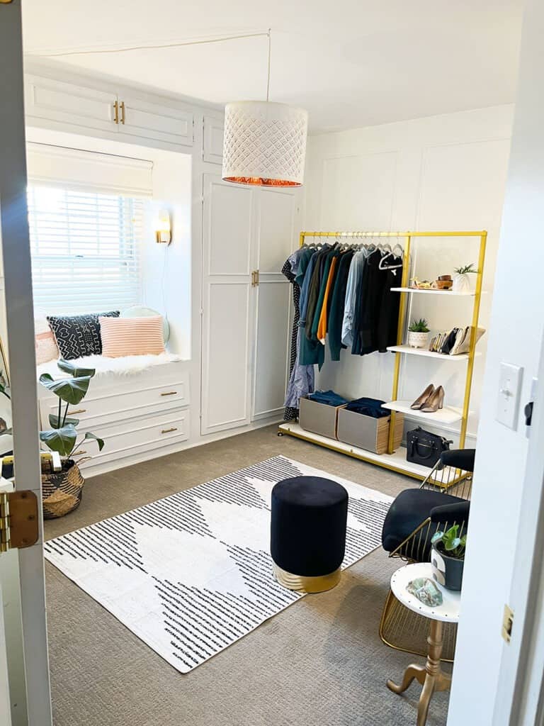 closet room makeover diy audrey kuether oh so lovely blog