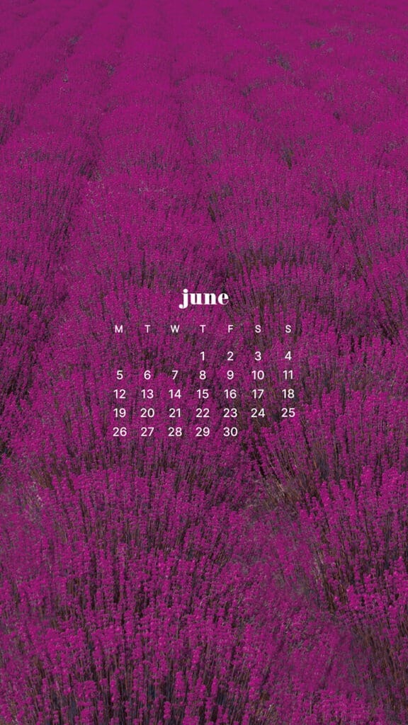 JUNE 2023 WALLPAPERS – 45 FREE PHONE &#038; DESKTOP CALENDARS!, Oh So Lovely Blog