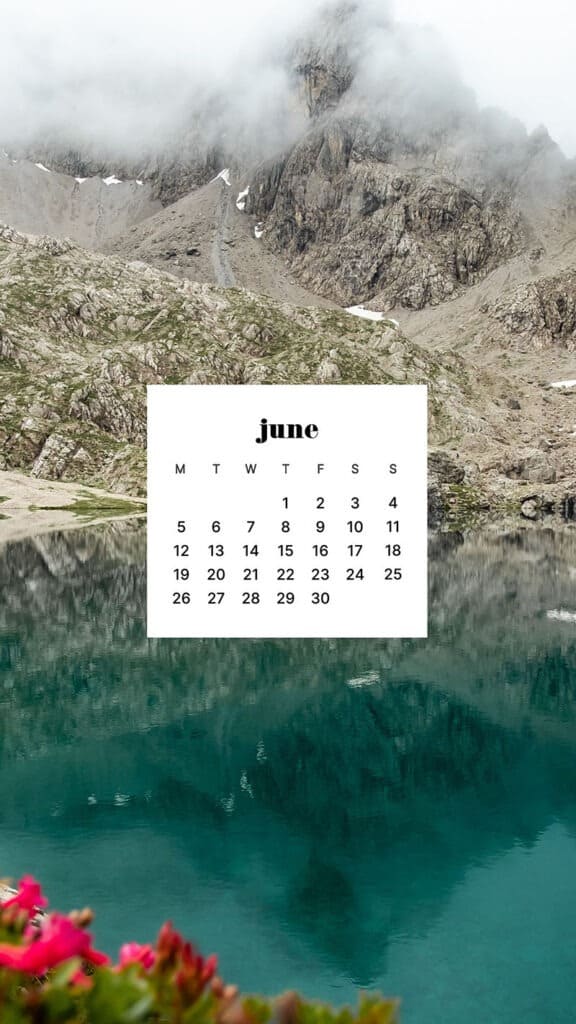 JUNE 2023 WALLPAPERS – 45 FREE PHONE &#038; DESKTOP CALENDARS!, Oh So Lovely Blog