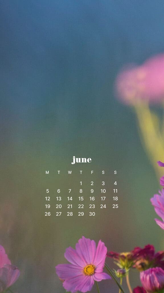 JUNE 2023 WALLPAPERS – 45 FREE PHONE &#038; DESKTOP CALENDARS!, Oh So Lovely Blog