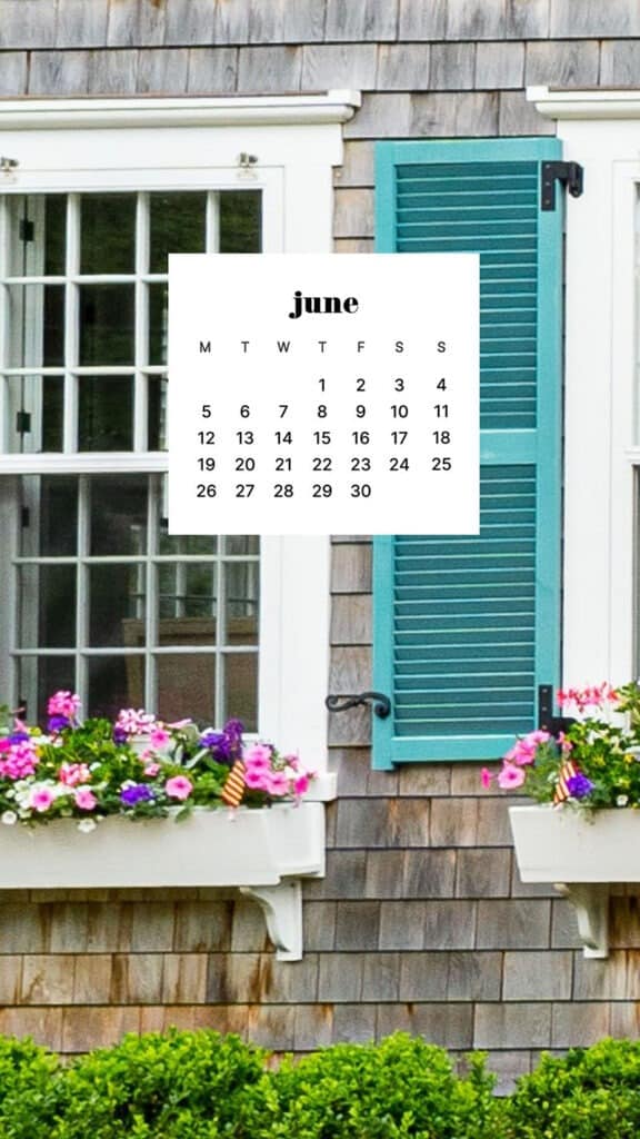 JUNE 2023 WALLPAPERS – 45 FREE PHONE &#038; DESKTOP CALENDARS!, Oh So Lovely Blog