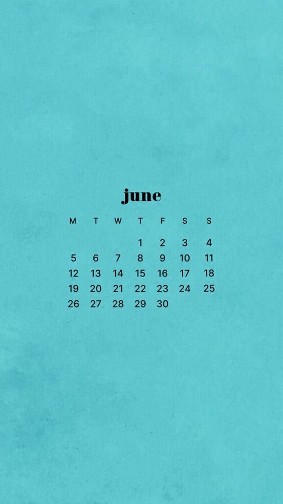 JUNE 2023 WALLPAPERS – 45 FREE PHONE &#038; DESKTOP CALENDARS!, Oh So Lovely Blog