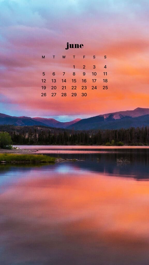 JUNE 2023 WALLPAPERS – 45 FREE PHONE &#038; DESKTOP CALENDARS!, Oh So Lovely Blog