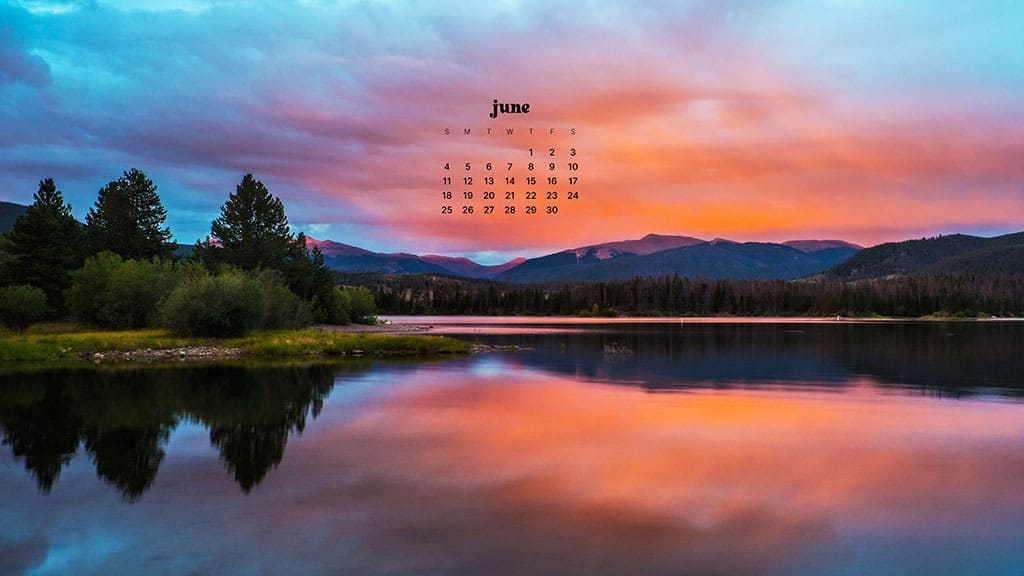 JUNE 2023 WALLPAPERS – 45 FREE PHONE &#038; DESKTOP CALENDARS!, Oh So Lovely Blog