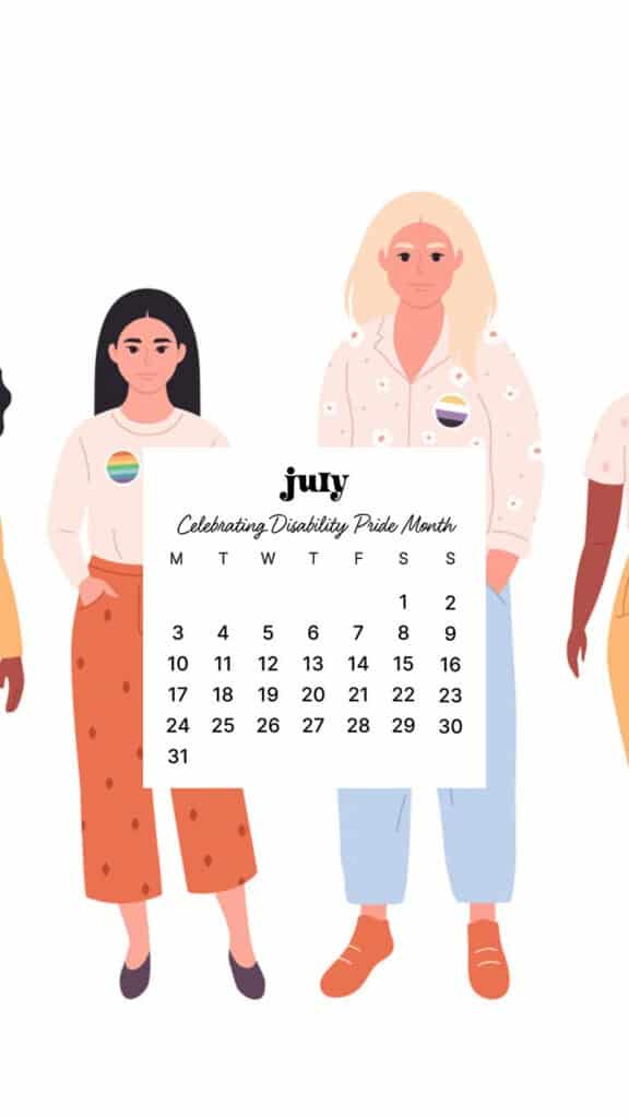 DISABILITY Pride MONTH WALLPAPERS – 24 FREE OPTIONS – JULY 2023, Oh So Lovely Blog