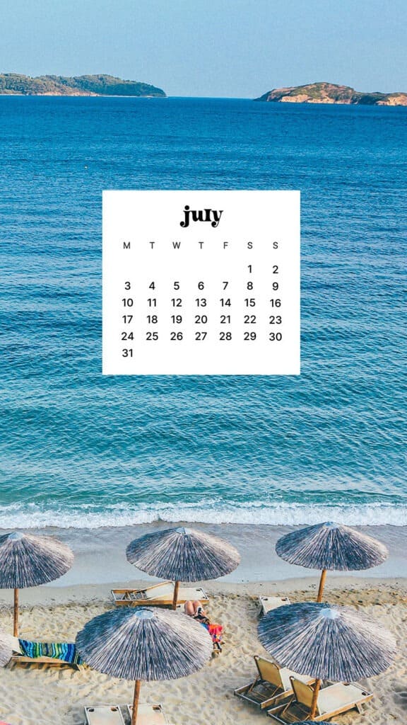 JULY 2023 WALLPAPERS – 45 FREE PHONE &#038; DESKTOP CALENDARS!, Oh So Lovely Blog