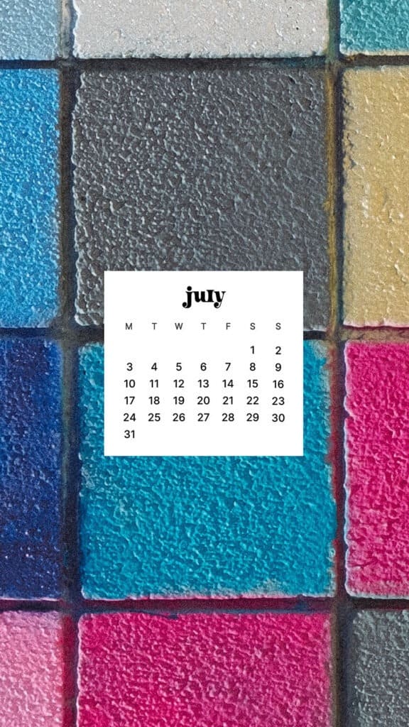 JULY 2023 WALLPAPERS – 45 FREE PHONE &#038; DESKTOP CALENDARS!, Oh So Lovely Blog