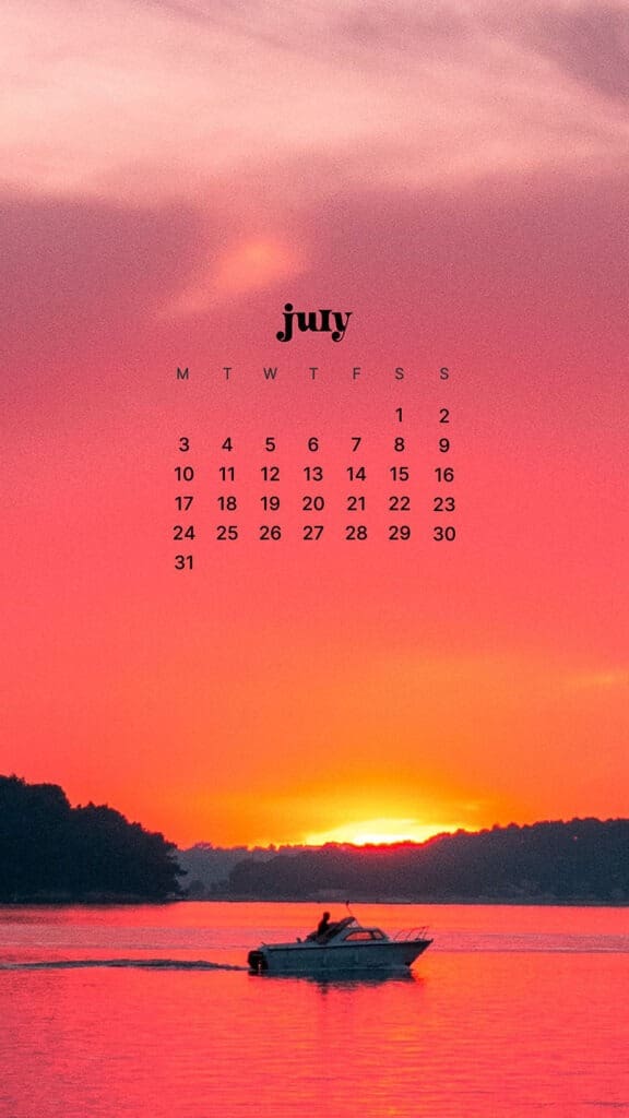 JULY 2023 WALLPAPERS – 45 FREE PHONE &#038; DESKTOP CALENDARS!, Oh So Lovely Blog