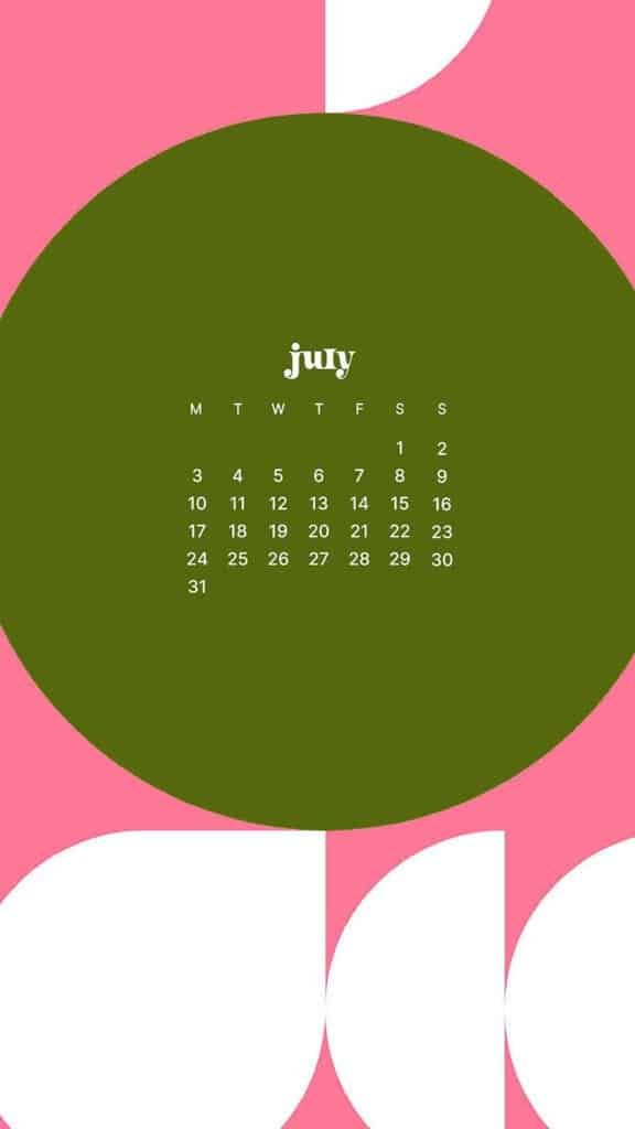 JULY 2023 WALLPAPERS – 45 FREE PHONE &#038; DESKTOP CALENDARS!, Oh So Lovely Blog