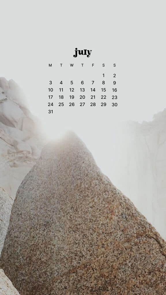 JULY 2023 WALLPAPERS – 45 FREE PHONE &#038; DESKTOP CALENDARS!, Oh So Lovely Blog