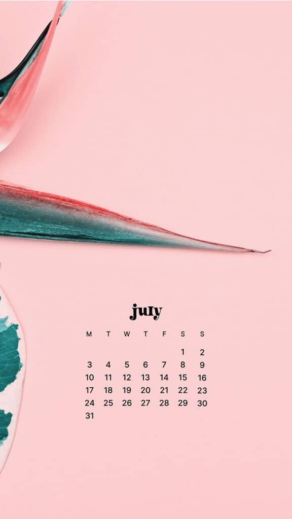 JULY 2023 WALLPAPERS – 45 FREE PHONE &#038; DESKTOP CALENDARS!, Oh So Lovely Blog