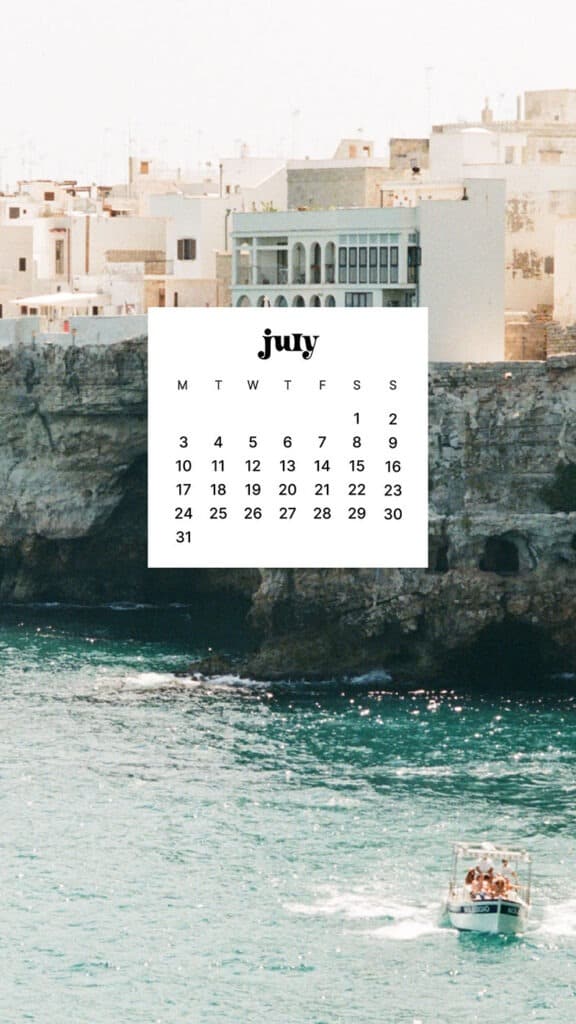 JULY 2023 WALLPAPERS – 45 FREE PHONE &#038; DESKTOP CALENDARS!, Oh So Lovely Blog