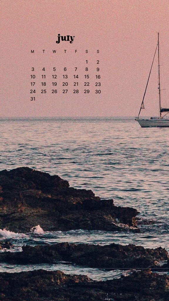 JULY 2023 WALLPAPERS – 45 FREE PHONE &#038; DESKTOP CALENDARS!, Oh So Lovely Blog