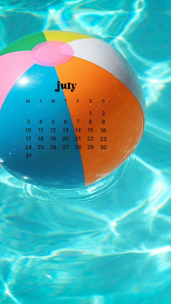 JULY 2023 WALLPAPERS – 45 FREE PHONE &#038; DESKTOP CALENDARS!, Oh So Lovely Blog