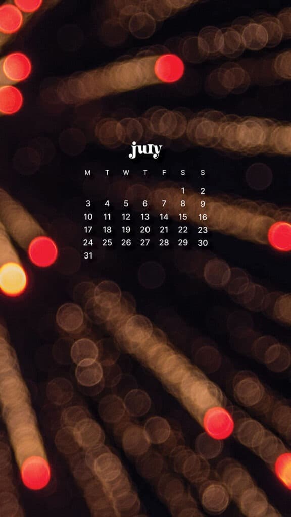 JULY 2023 WALLPAPERS – 45 FREE PHONE &#038; DESKTOP CALENDARS!, Oh So Lovely Blog