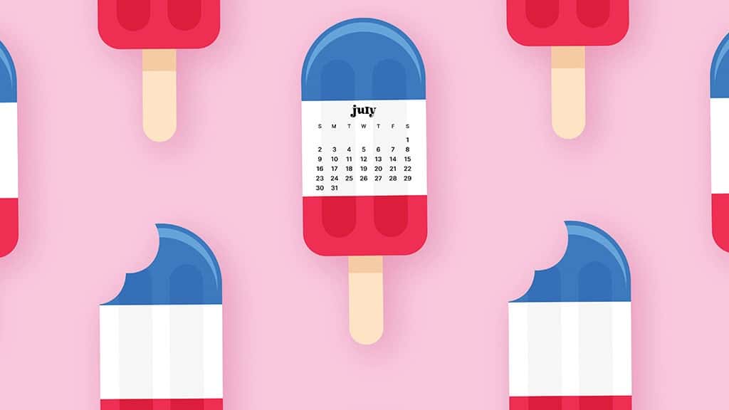 JULY 2023 WALLPAPERS – 45 FREE PHONE &#038; DESKTOP CALENDARS!, Oh So Lovely Blog