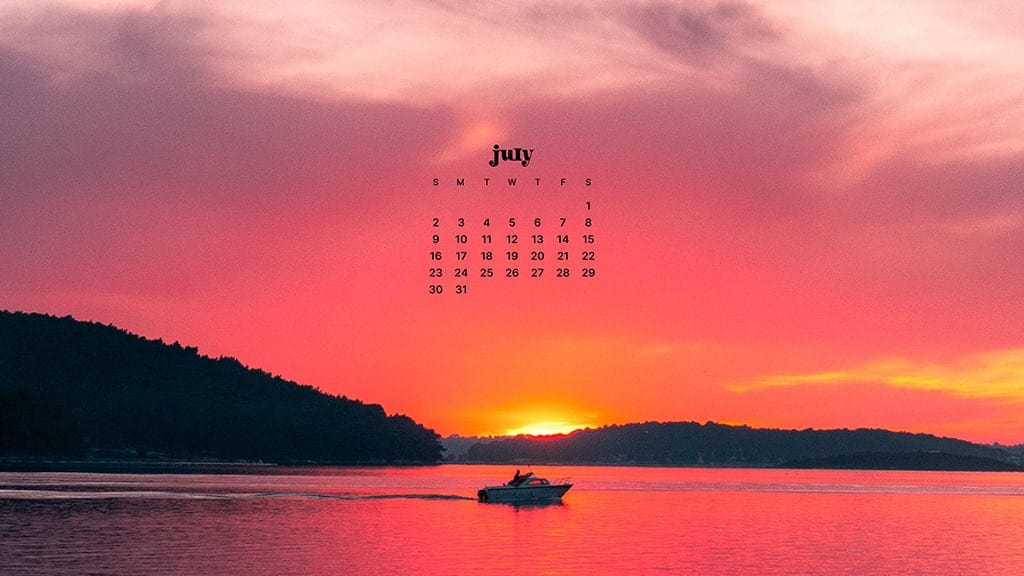 JULY 2023 WALLPAPERS – 45 FREE PHONE &#038; DESKTOP CALENDARS!, Oh So Lovely Blog