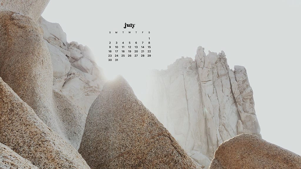 JULY 2023 WALLPAPERS – 45 FREE PHONE &#038; DESKTOP CALENDARS!, Oh So Lovely Blog