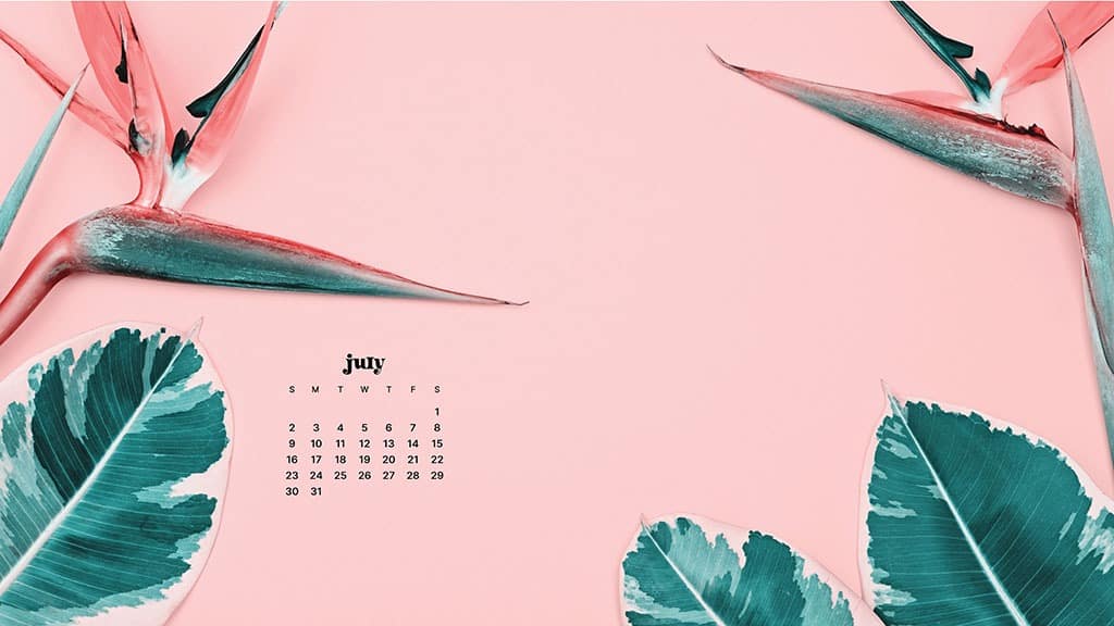 JULY 2023 WALLPAPERS – 45 FREE PHONE &#038; DESKTOP CALENDARS!, Oh So Lovely Blog