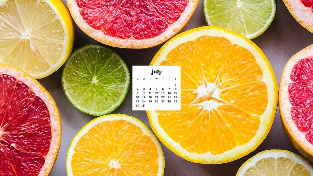 JULY 2023 WALLPAPERS – 45 FREE PHONE &#038; DESKTOP CALENDARS!, Oh So Lovely Blog