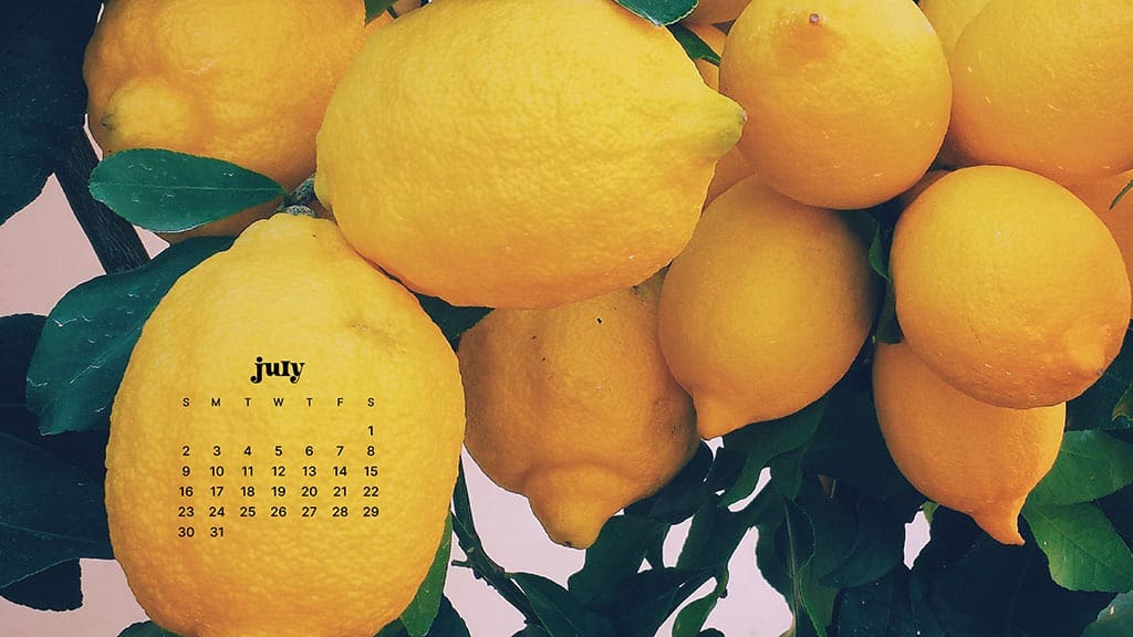 JULY 2023 WALLPAPERS – 45 FREE PHONE &#038; DESKTOP CALENDARS!, Oh So Lovely Blog