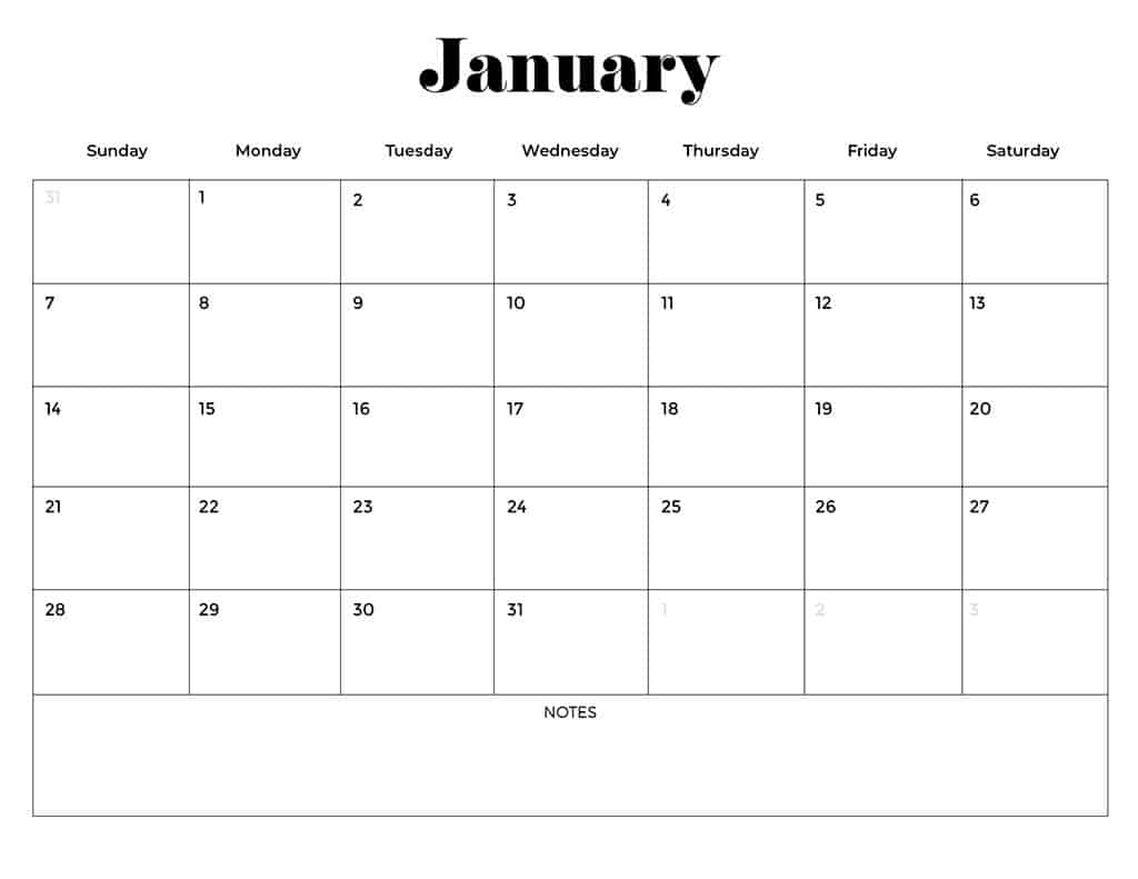 FREE 2024 CALENDARS — 120 PRINTABLE OPTIONS— SUNDAY &#038; MONDAY STARTS, Oh So Lovely Blog