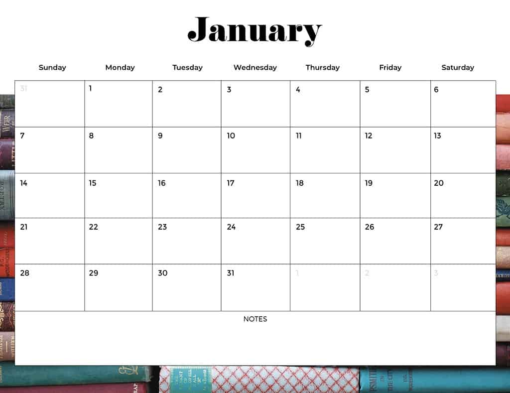 FREE 2024 CALENDARS — 120 PRINTABLE OPTIONS— SUNDAY &#038; MONDAY STARTS, Oh So Lovely Blog