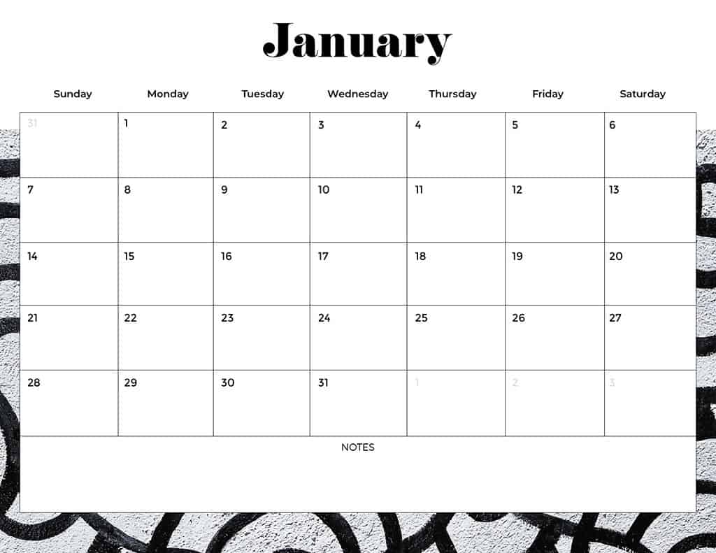 FREE 2024 CALENDARS — 120 PRINTABLE OPTIONS— SUNDAY &#038; MONDAY STARTS, Oh So Lovely Blog