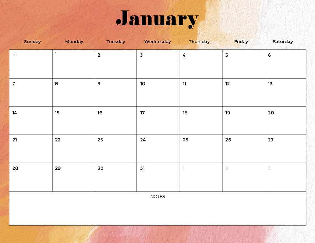 FREE 2024 CALENDARS — 120 PRINTABLE OPTIONS— SUNDAY &#038; MONDAY STARTS, Oh So Lovely Blog