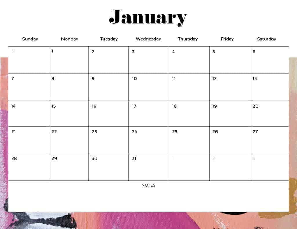 FREE 2024 CALENDARS — 120 PRINTABLE OPTIONS— SUNDAY &#038; MONDAY STARTS, Oh So Lovely Blog