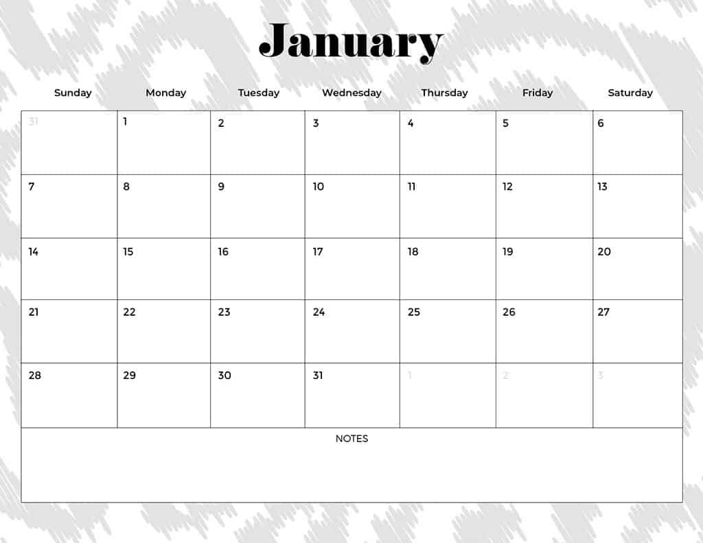 FREE 2024 CALENDARS — 120 PRINTABLE OPTIONS— SUNDAY &#038; MONDAY STARTS, Oh So Lovely Blog