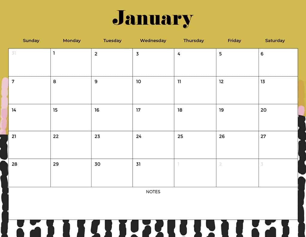 FREE 2024 CALENDARS — 120 PRINTABLE OPTIONS— SUNDAY &#038; MONDAY STARTS, Oh So Lovely Blog