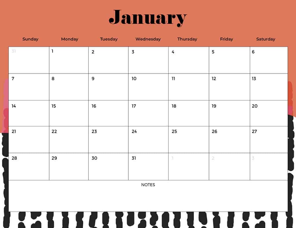 FREE 2024 CALENDARS — 120 PRINTABLE OPTIONS— SUNDAY &#038; MONDAY STARTS, Oh So Lovely Blog