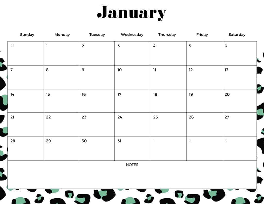 FREE 2024 CALENDARS — 120 PRINTABLE OPTIONS— SUNDAY &#038; MONDAY STARTS, Oh So Lovely Blog