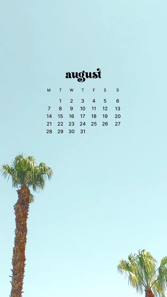 AUGUST 2023 WALLPAPERS – 40 FREE PHONE &#038; DESKTOP CALENDARS!, Oh So Lovely Blog