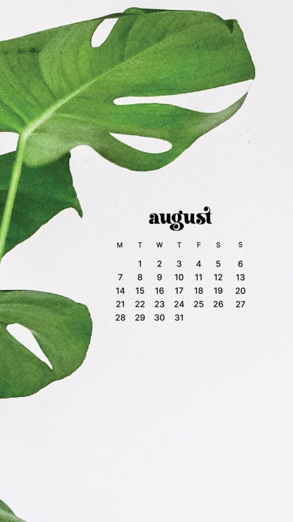 AUGUST 2023 WALLPAPERS – 40 FREE PHONE &#038; DESKTOP CALENDARS!, Oh So Lovely Blog