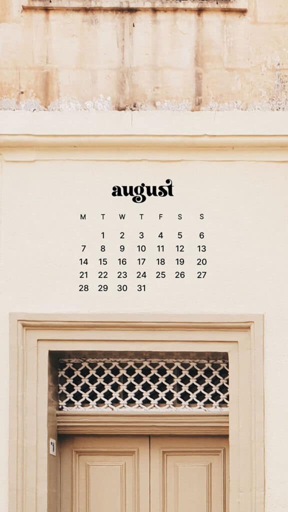 AUGUST 2023 WALLPAPERS – 40 FREE PHONE &#038; DESKTOP CALENDARS!, Oh So Lovely Blog