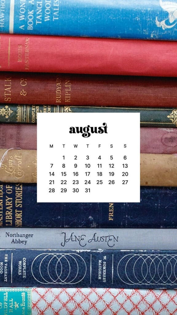 AUGUST 2023 WALLPAPERS – 40 FREE PHONE &#038; DESKTOP CALENDARS!, Oh So Lovely Blog