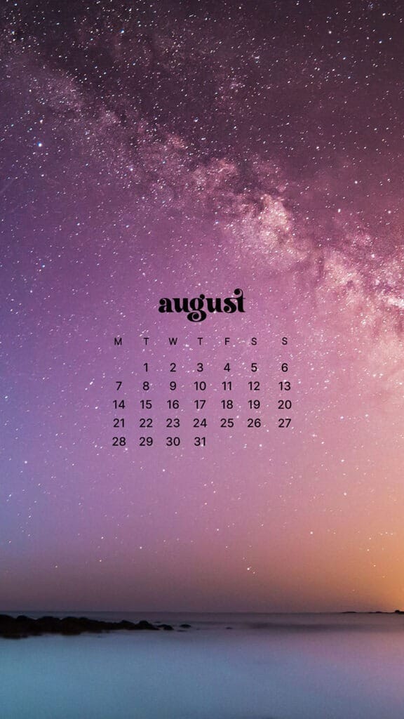 AUGUST 2023 WALLPAPERS – 40 FREE PHONE &#038; DESKTOP CALENDARS!, Oh So Lovely Blog