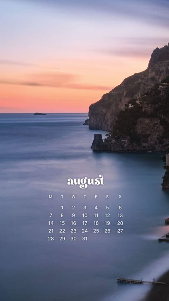 AUGUST 2023 WALLPAPERS – 40 FREE PHONE &#038; DESKTOP CALENDARS!, Oh So Lovely Blog