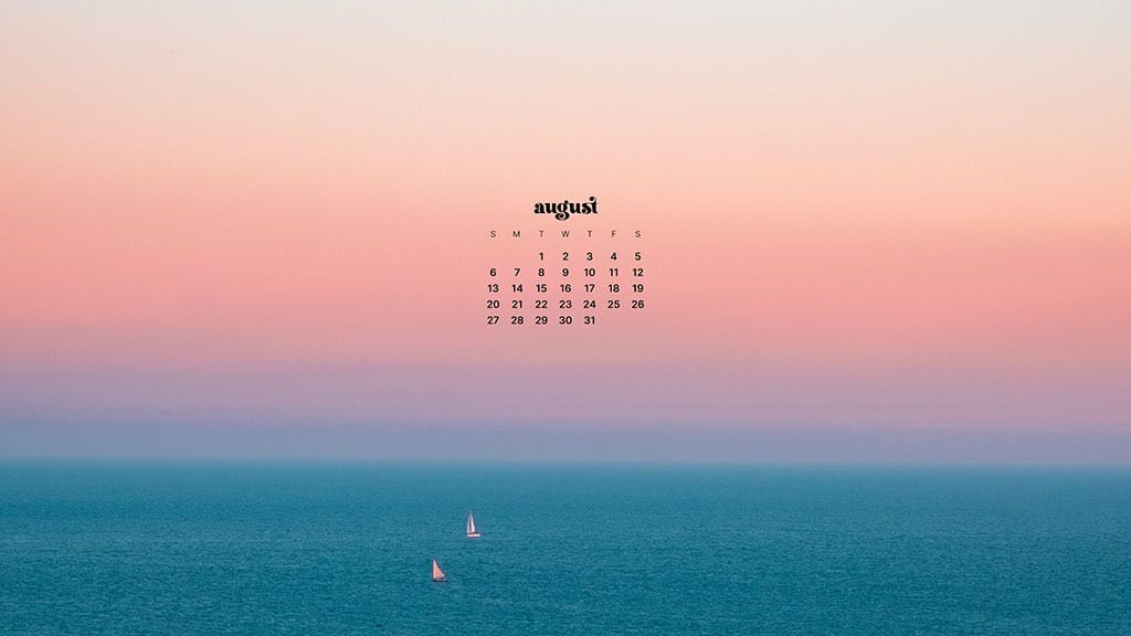 AUGUST 2023 WALLPAPERS – 40 FREE PHONE &#038; DESKTOP CALENDARS!, Oh So Lovely Blog