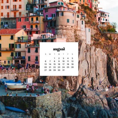 free august 2023 wallpaper calendars